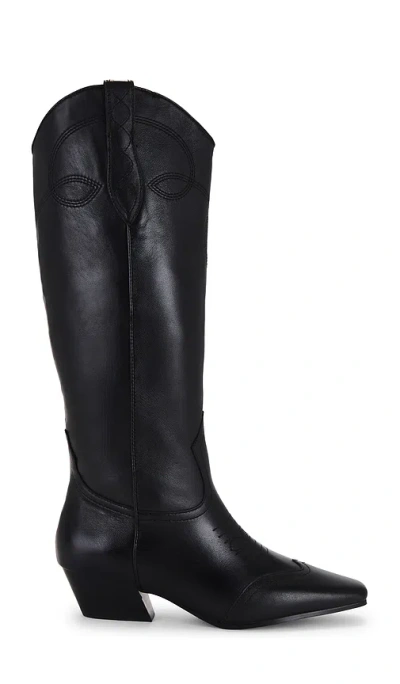 Shop Steve Madden Dollie Boot In Black