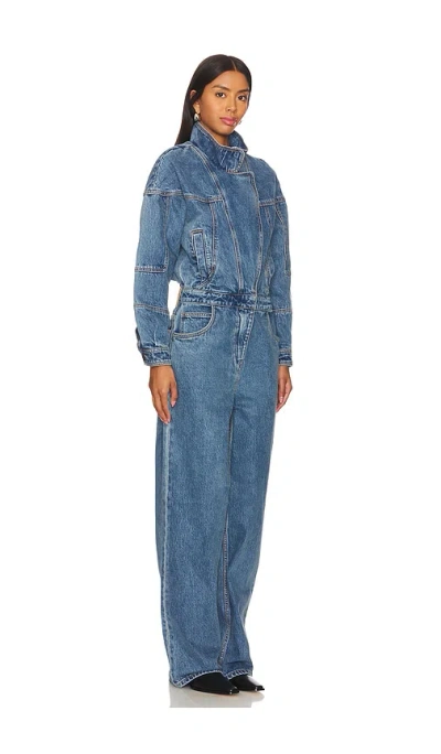 Ronny Kobo Eugene Jumpsuit In Blue