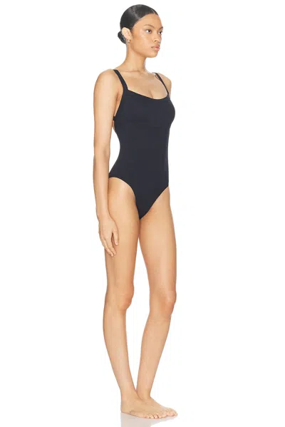 Wardrobe.nyc Black Scoop Back Swimsuit In Black