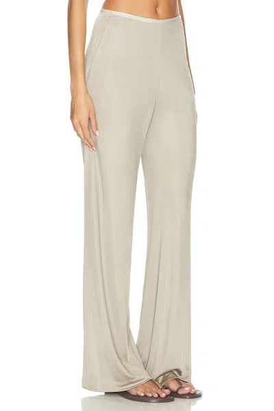 Helmut Lang Fluid Car Liquid Trouser In Dune