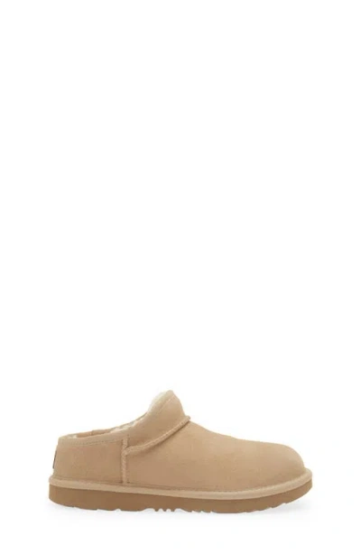 Ugg ® Kids' Classic Faux Shearling Slipper In Sand