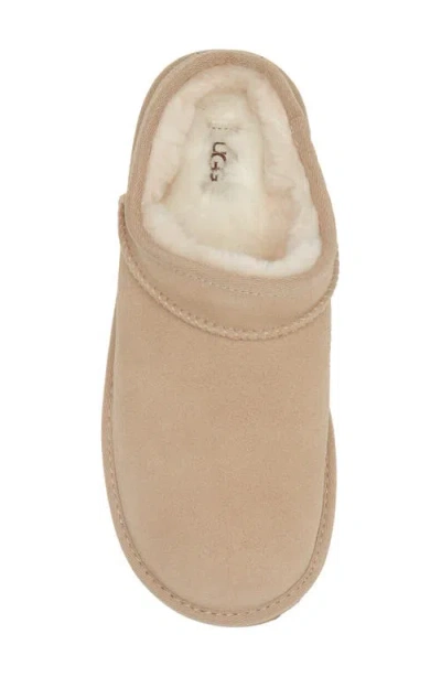 Ugg ® Kids' Classic Faux Shearling Slipper In Sand