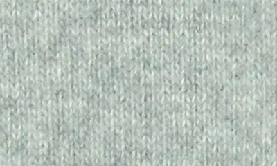 Portolano 13" Cashmere Gloves In Light Heather Grey