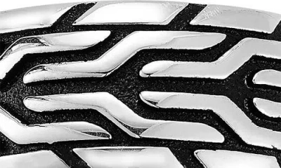 Yield Of Men Sterling Silver Ring In Silver