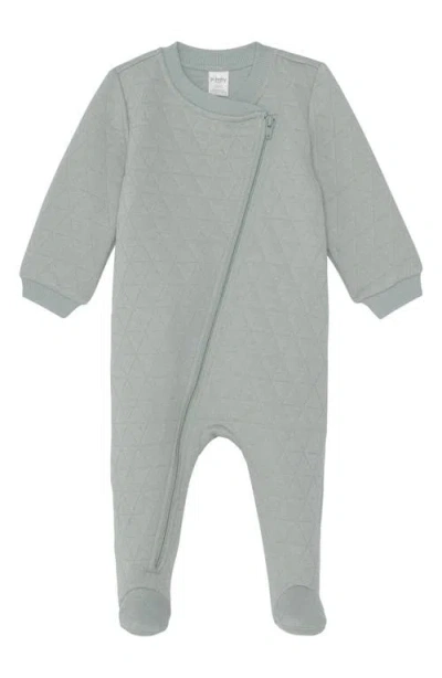 Pl Baby By Petit Lem 2-pack Assorted Footies In Pumpkin