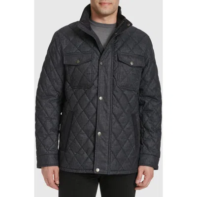 Cole Haan Signature Diamond Quilted Jacket In Navy