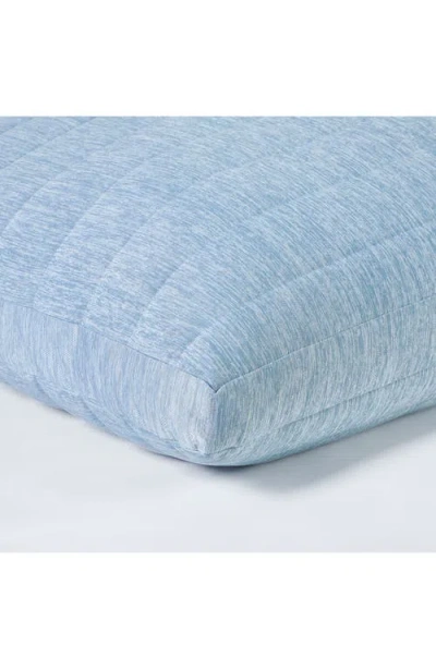 Allied Home Below Zero Quilted Cooling Pillow In Blue
