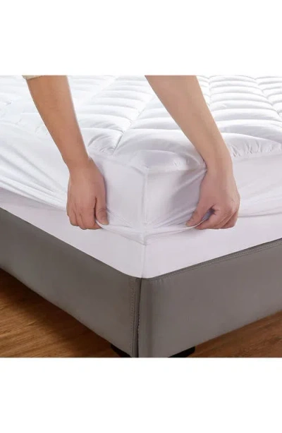 Allied Home Claritin Allergen Barrier Mattress Pad In White