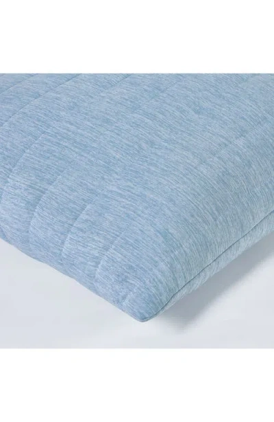 Allied Home Below Zero Quilted Cooling Pillow In Blue