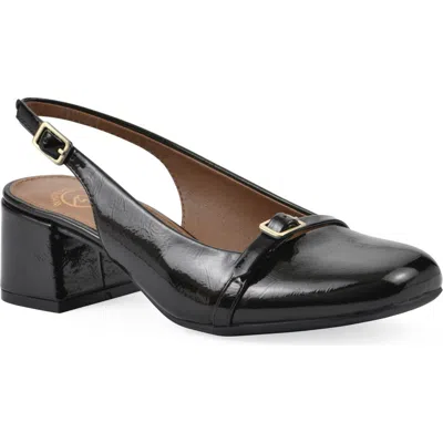 Cliffs By White Mountain Later Slingback Pump In Bronze Patent