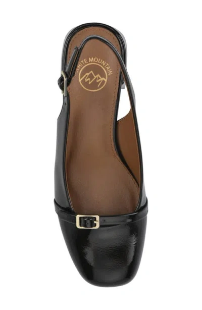 Cliffs By White Mountain Later Slingback Pump In Bronze Patent