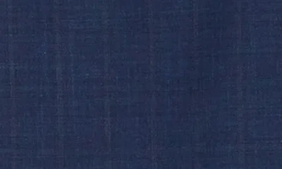 English Laundry Two-button Flat Front Suit In Blue