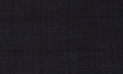 English Laundry Plaid Trim Fit Notch Lapel Two-piece Suit In Navy