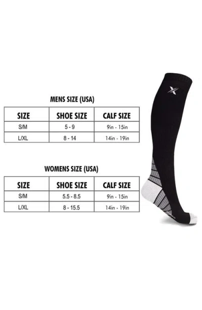 Extreme Fit Gender Inclusive Assorted 6-pack Premium Compression Socks In Black Assorted