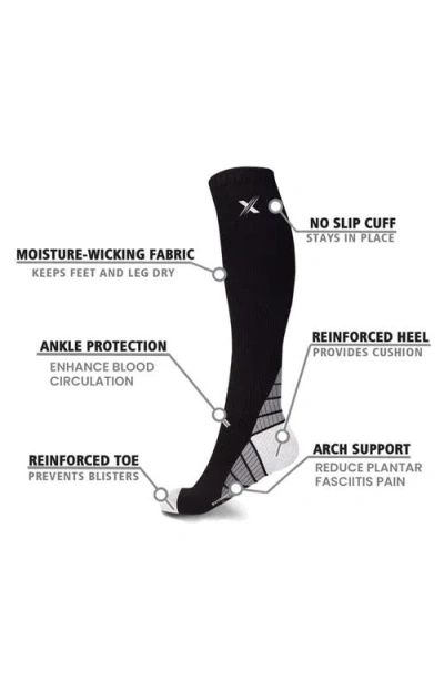 Extreme Fit Gender Inclusive Assorted 6-pack Premium Compression Socks In Black Assorted