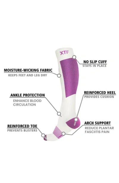 Extreme Fit Pack Of 6 Compression Knee High Socks In Assorted