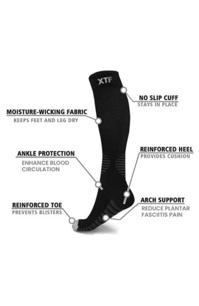 Extreme Fit Assorted 6-pack Antifatigue Recovery Socks In Black Assorted
