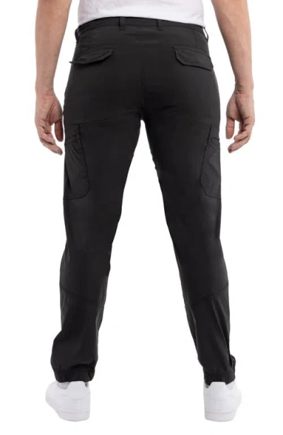 Spring + Mercer Slim Leg Cargo Pants In Black