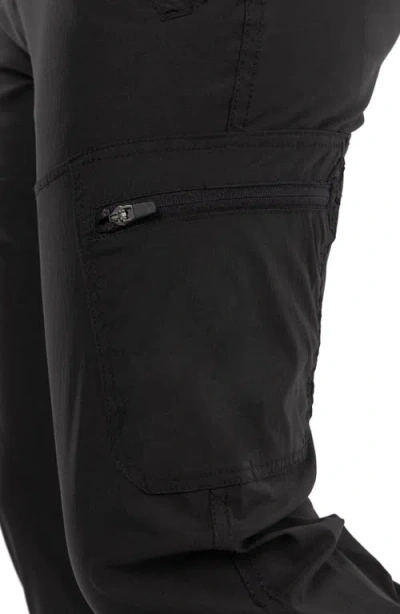 Spring + Mercer Slim Leg Cargo Pants In Black