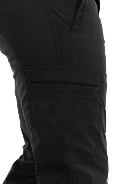 Spring + Mercer Slim Leg Cargo Pants In Black