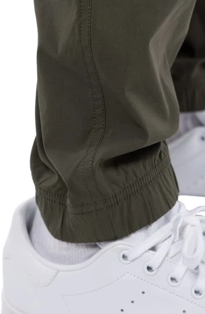 Spring + Mercer Slim Leg Cargo Pants In Olive