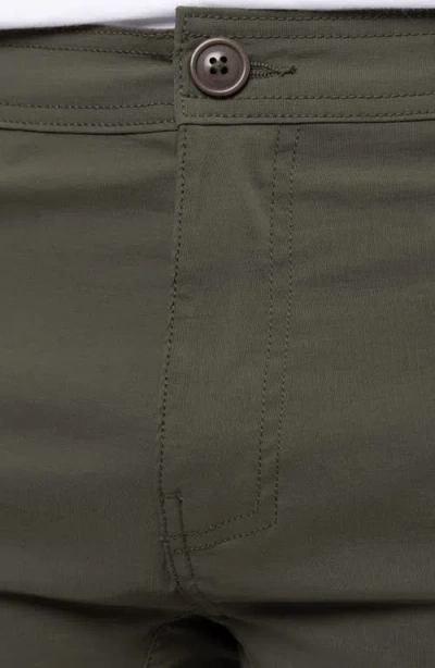 Spring + Mercer Slim Leg Cargo Pants In Olive