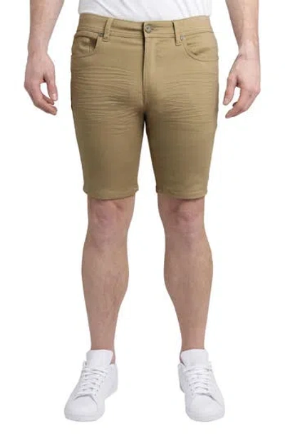 X-ray Xray Five Pocket Shorts In Khaki