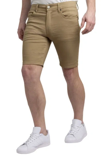 X-ray Xray Five Pocket Shorts In Khaki