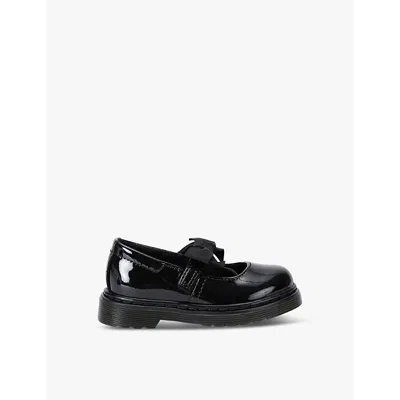 Dr. Martens' Patent Leather Maccy Ii Mary Janes In Black