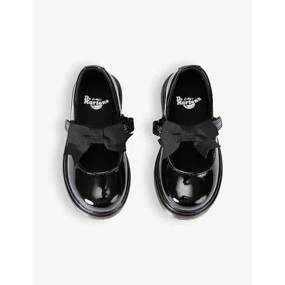 Dr. Martens' Patent Leather Maccy Ii Mary Janes In Black