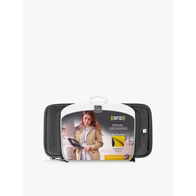 Go Travel Black Rfid-protected Organiser In Black