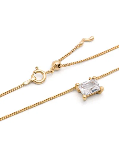 Maria Black Roppongi Drop Necklace In Gold