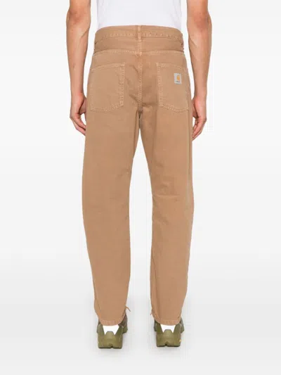 Carhartt Newel Jeans In Brown