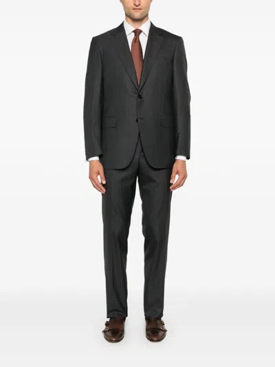 Canali Wool Suit In Grey