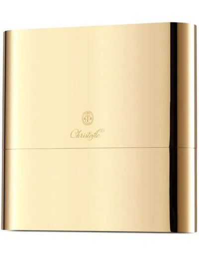 Christofle Concorde Variations Case In Gold