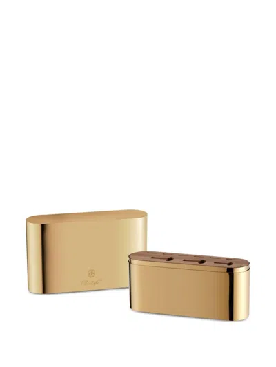 Christofle Concorde Variations Case In Gold