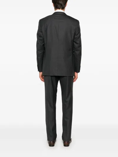 Canali Wool Suit In Grey