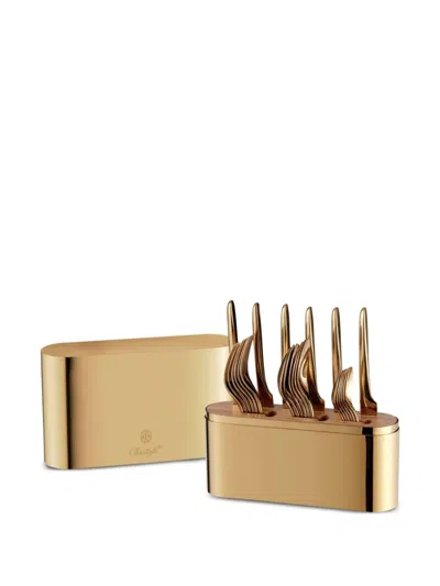 Christofle Concorde Variations Case In Gold