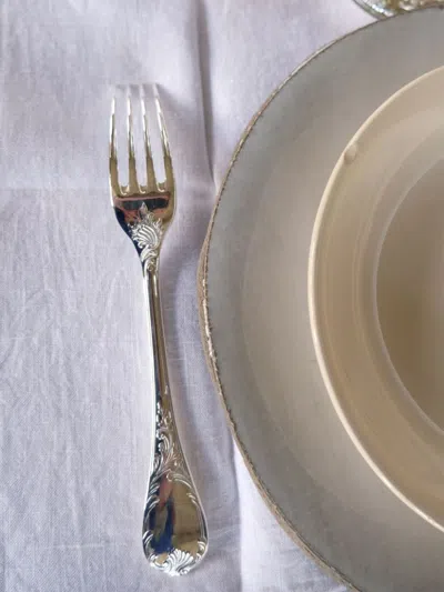Christofle Marly Five-piece Silver-plated Flatware In Silver