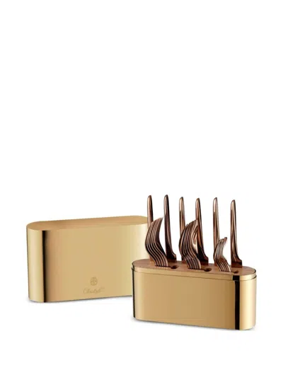 Christofle Concorde Variations Case In Gold