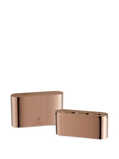 Christofle Concorde Variations Case In Gold