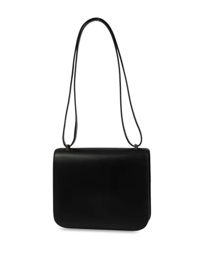 Pre-owned Hermes 2002 Constance 18 Shoulder Bag In Black