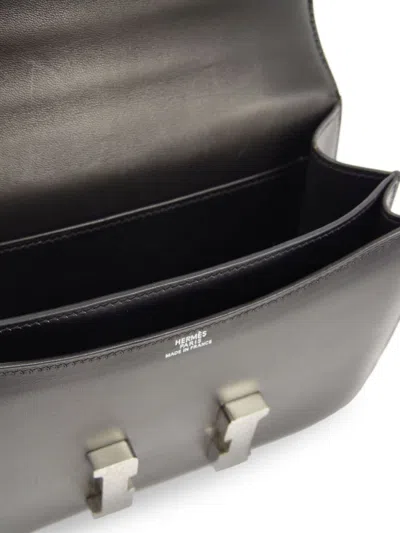 Pre-owned Hermes 2002 Constance 18 Shoulder Bag In Black
