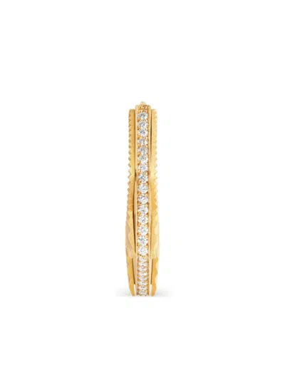 Shop Marie Lichtenberg 18kt Yellow Gold Nyc Diamond Earring