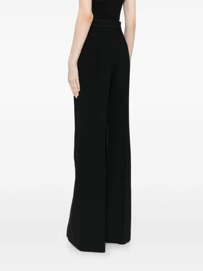 Elie Saab Cady Tailored Trousers In Black