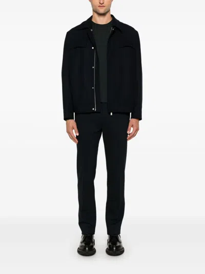 Canali Merino Sweater In Blue