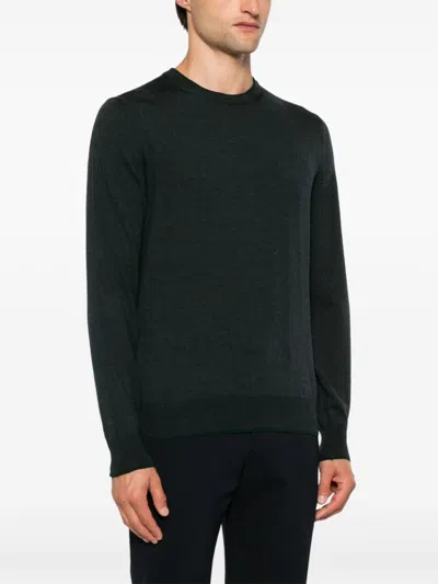 Canali Merino Sweater In Blue