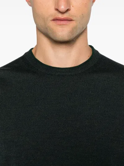 Canali Merino Sweater In Blue