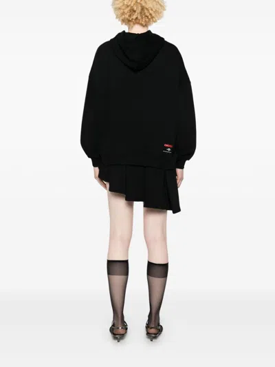 Gcds X Universal Chucky Hooded Mini Dress In Black