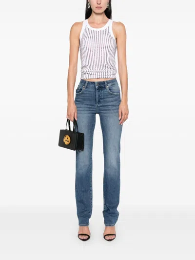Liu •jo Straight Jeans In Blue